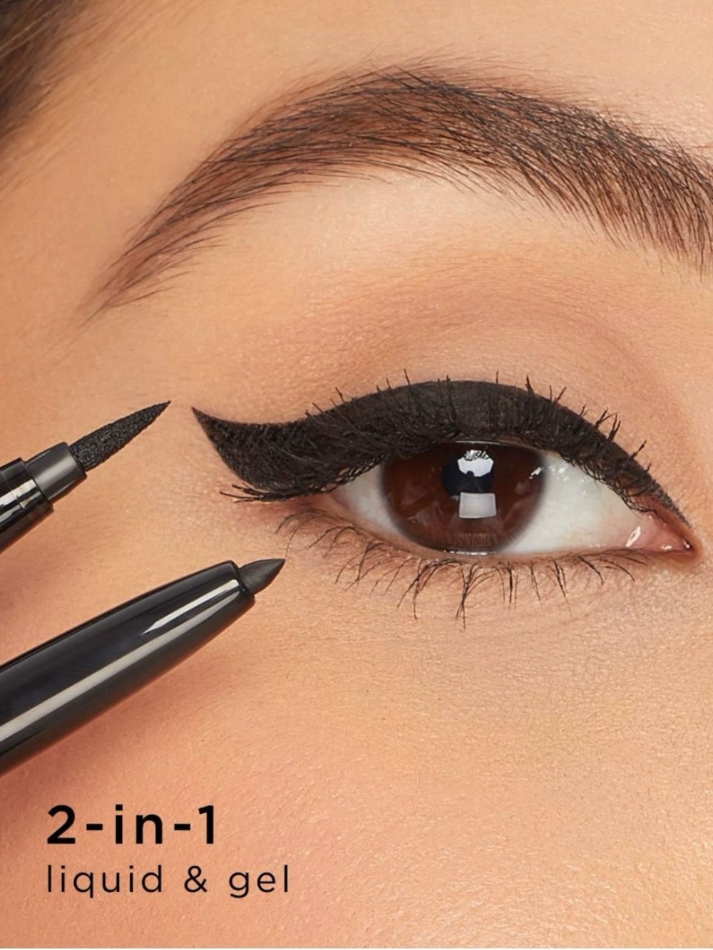 Tarte Double Take Dual-Ended Waterproof Liquid and Gel Pencil Eyeliner — Black - Picture 8 of 11